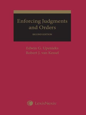 cover image of Enforcing Judgments and Orders
